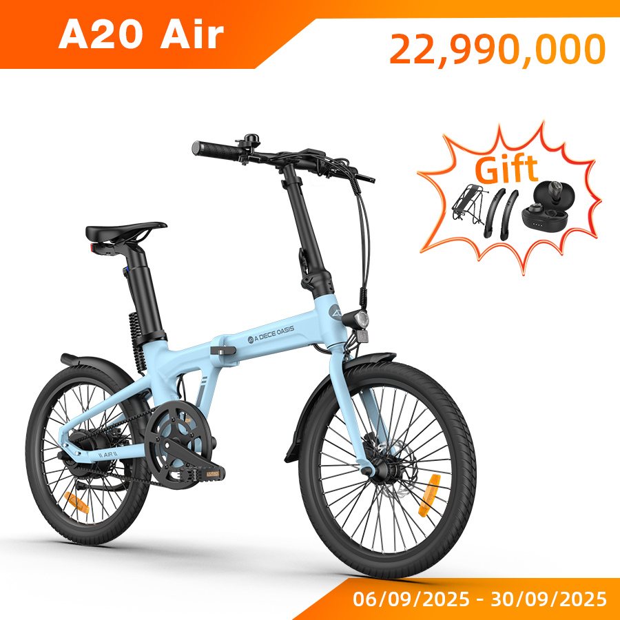 Xe đạp gấp điện trợ lực A20 Air 20inch