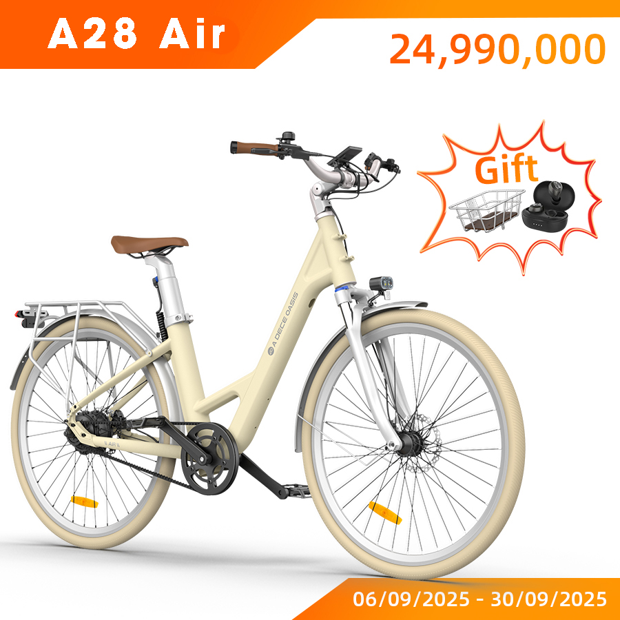 Xe đạp gấp điện trợ lực A28 Air 26inch