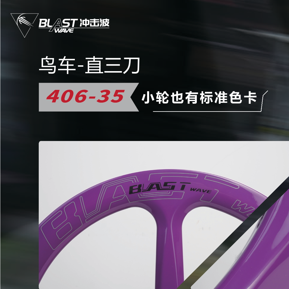 Bánh xe BLAST WAVE 20inch 406 carbon
