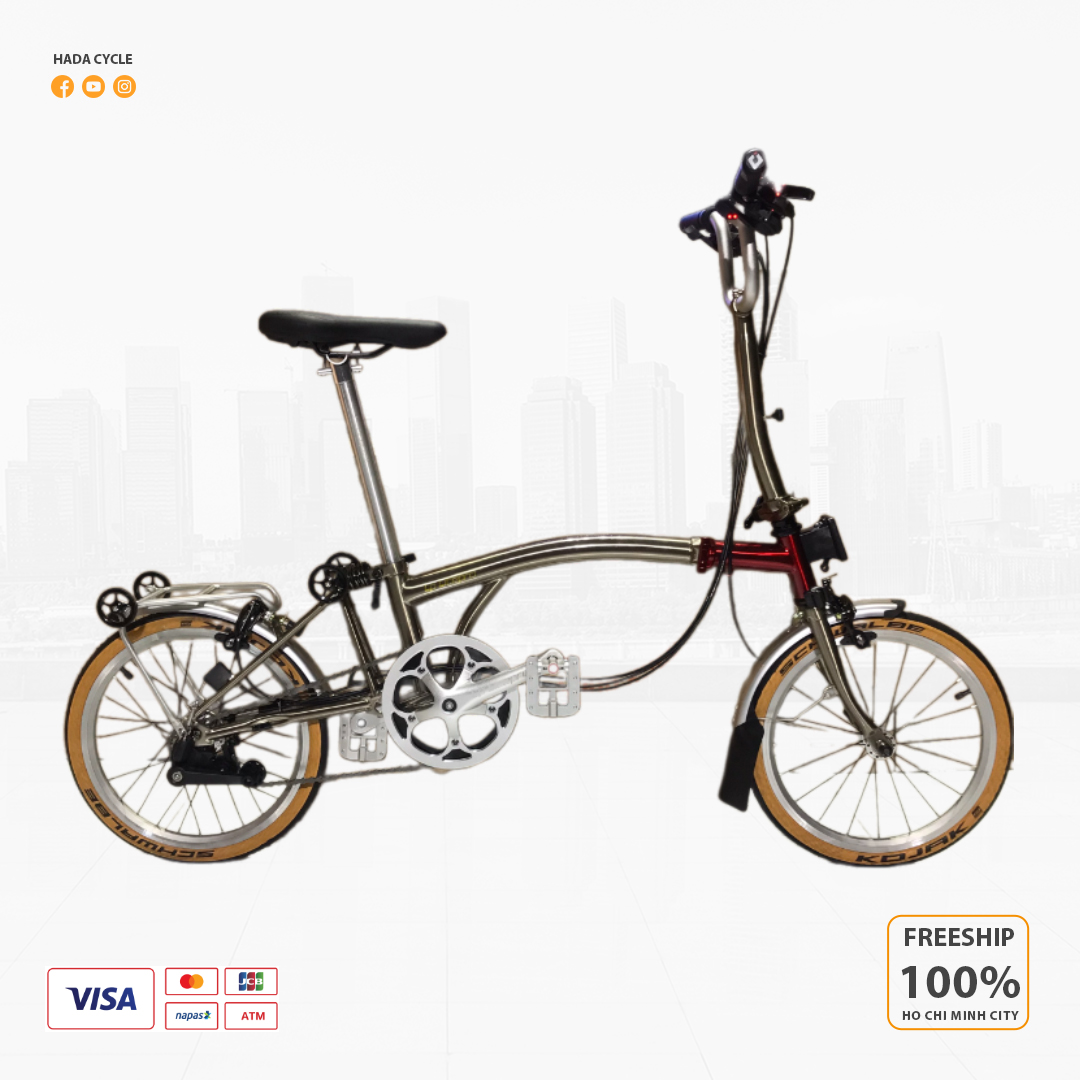 Xe Đạp Gấp LITEPRO BROMPTON 16 inch