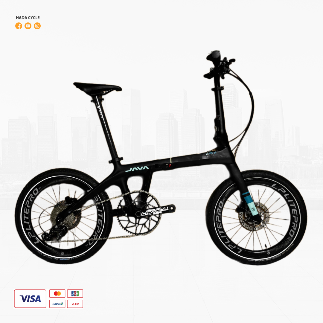 Xe đạp gấp JAVA ARIA carbon 20inch