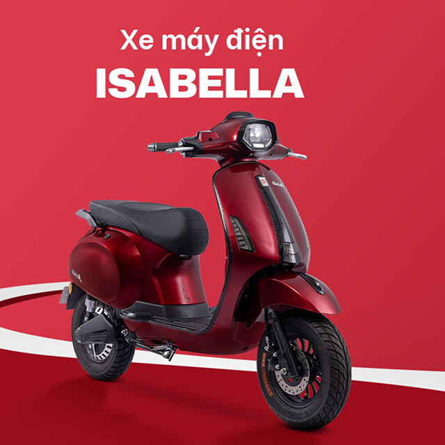 Xe máy điện MOVE ISABELLA 800W