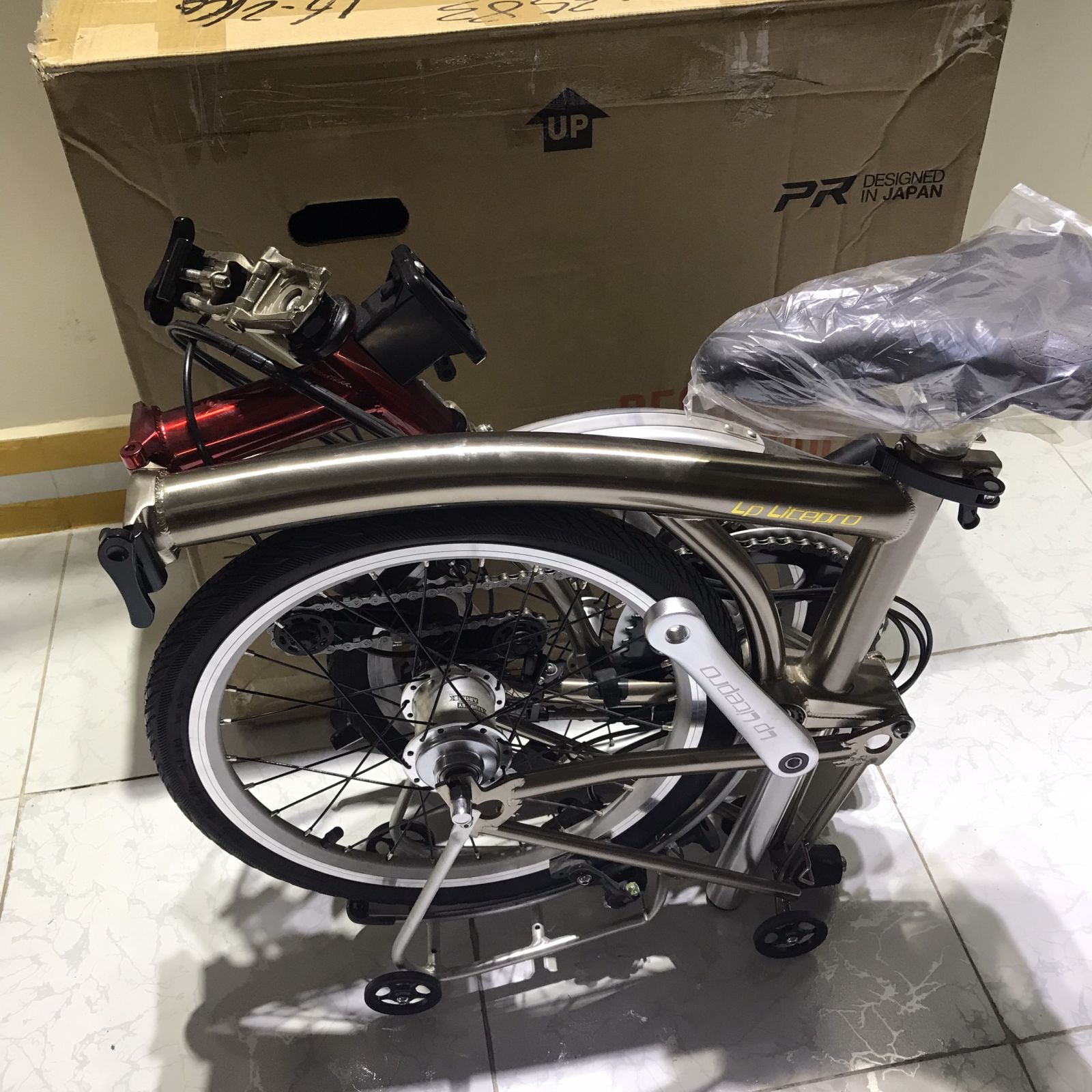 Xe đạp gấp LITEPRO BROMPTON 16in