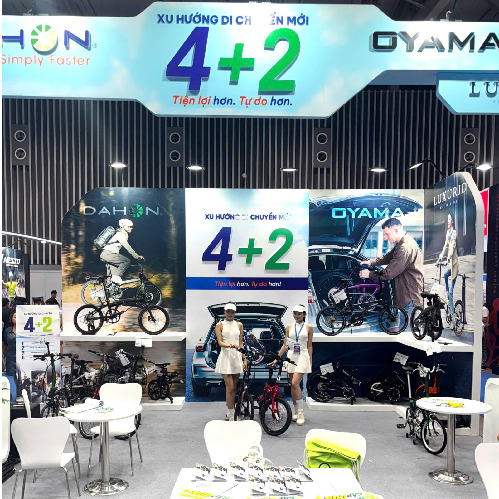 DAHON trở lại, OYAMA lần đầu xuất hiện tại Vietnam Cycle Expo 2026